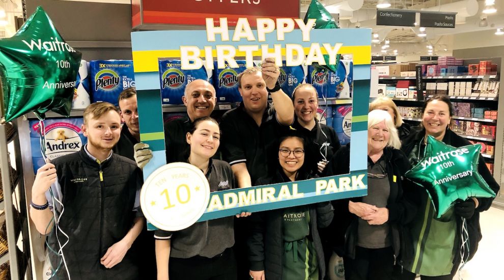 Waitrose Admiral Park store celebrating 10th anniversary