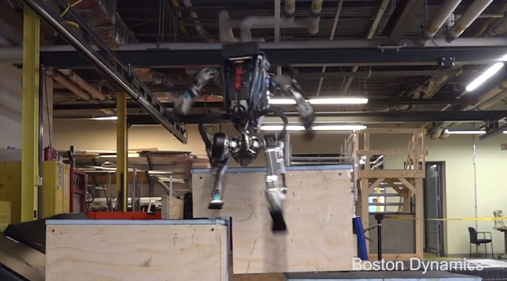 Watch this robot doing parkour better than most humans can