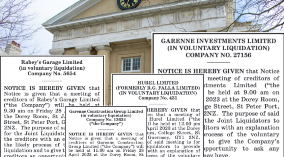 Date set for Garenne Group creditors hearings