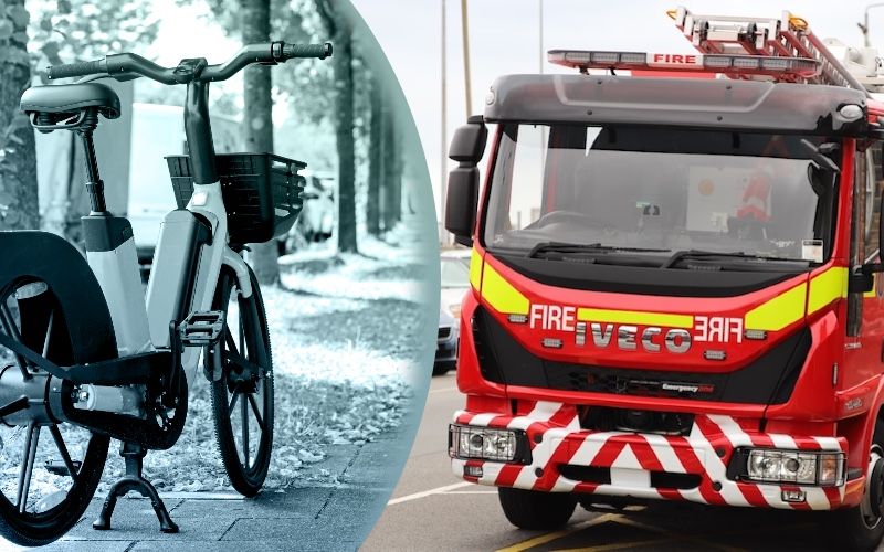 Electric bike could be cause of fire in family home