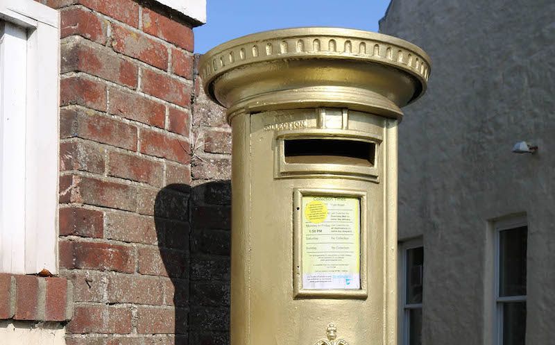 Guernsey Post goes for gold