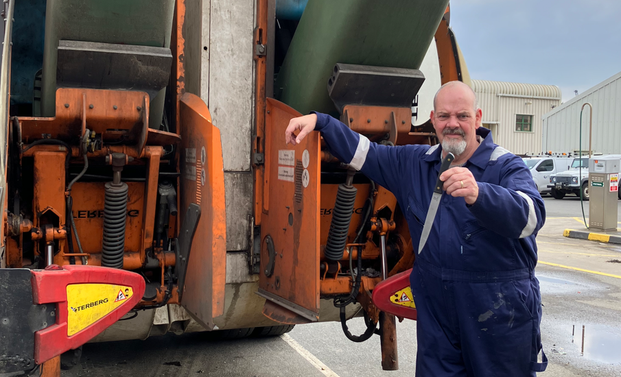 Kitchen knives in black bag trigger reminder from Guernsey Waste