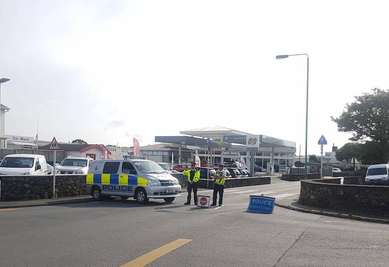 Updated: Noxious gases close Braye Road