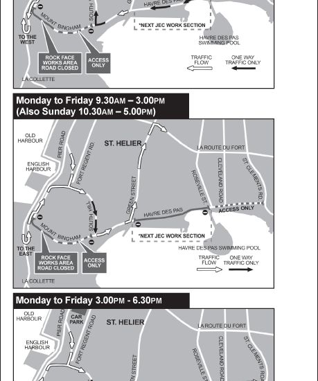 Changes in traffic management in Mount Bingham area