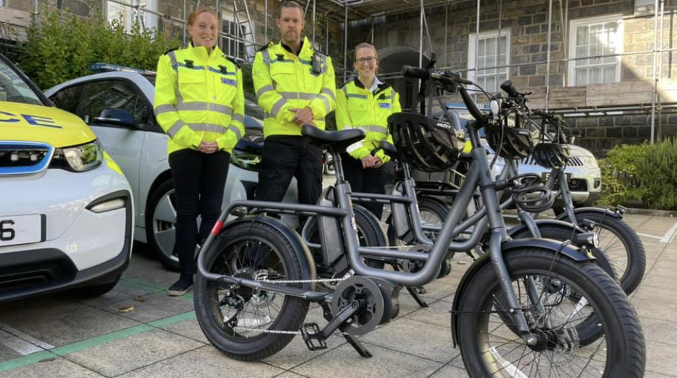 'Bobbies on bicycles' go electric