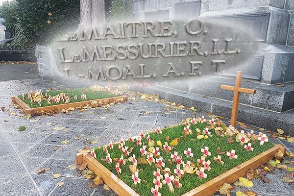 Soldiers grave finally recognised officially