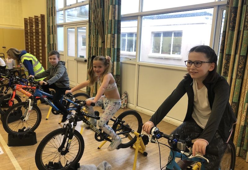 Children get pedalling for Australia