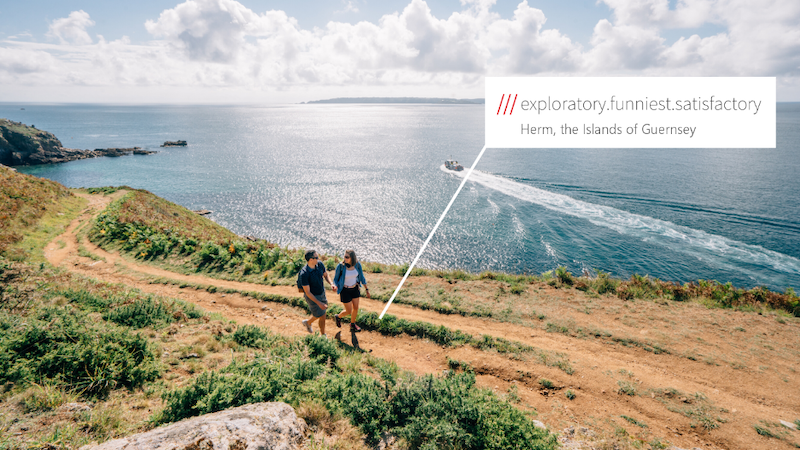 VisitGuernsey partners with 'what3words'