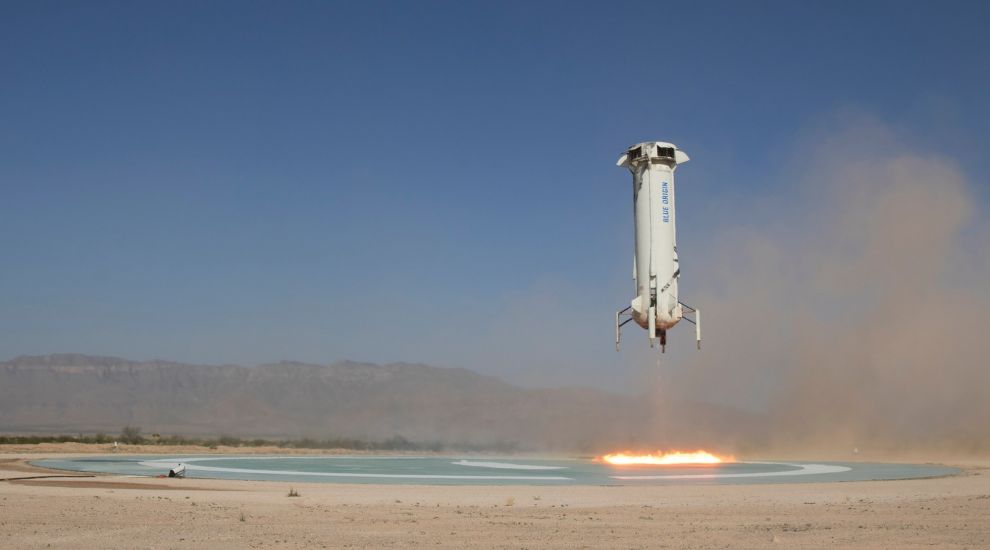 Jeff Bezos’s Blue Origin launches spacecraft higher than ever