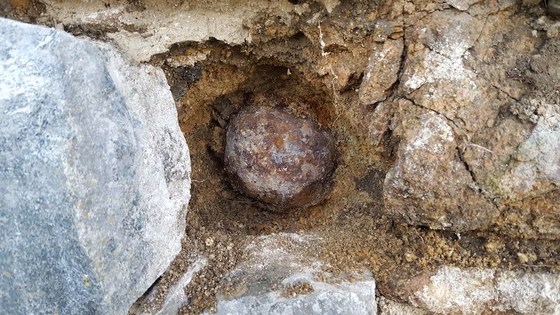 Historic find at Castle Cornet