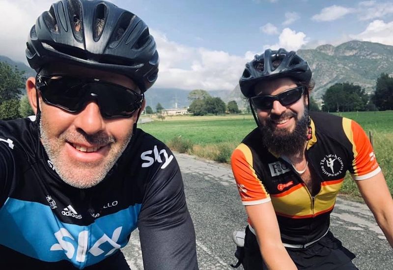 Cyclists finally make it to Rome