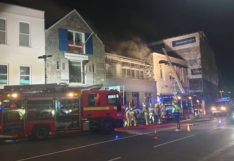 Fire fighters called to town bars