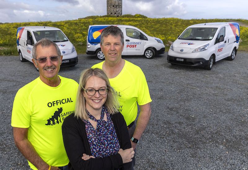 Guernsey Post turns the Saffery Rotary Walk ‘electric’