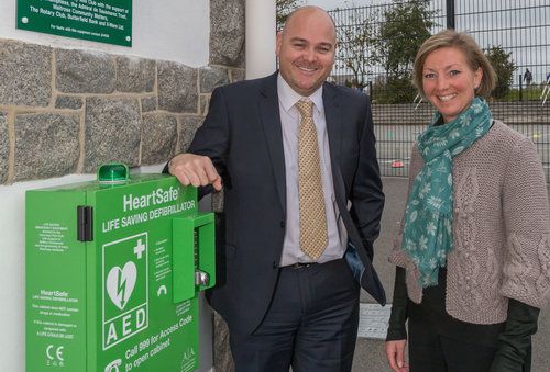 Lifesaving defibrillator installed at Delancey Park