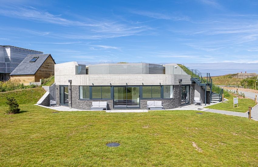 German bunker transformed into spectacular three-bedroom home