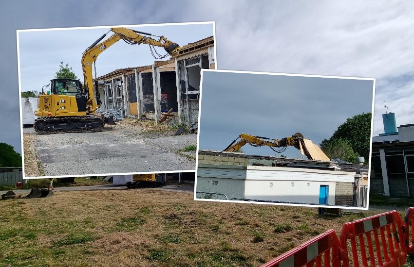 WATCH: Demolition of Les Ozouets begins