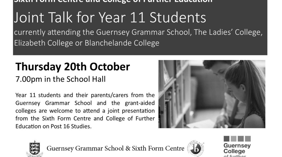 Joint Talk for Year 11 Students