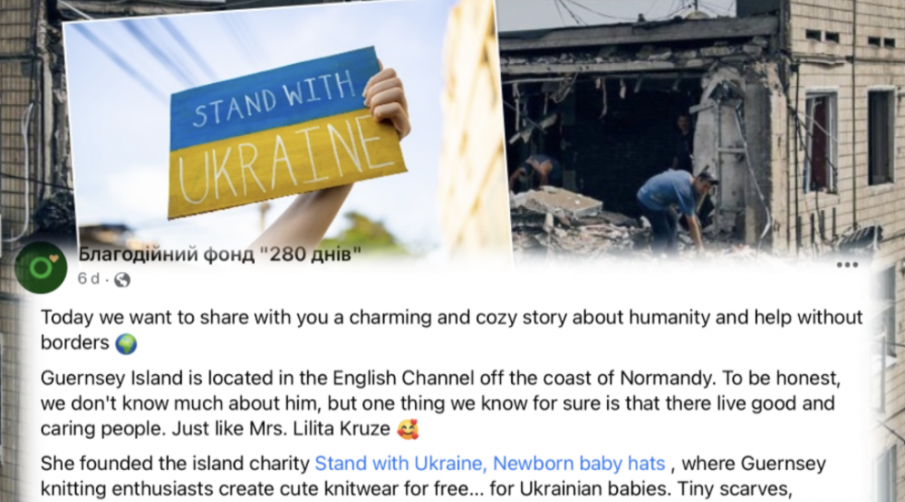 Ukraine charity thanks Guernsey