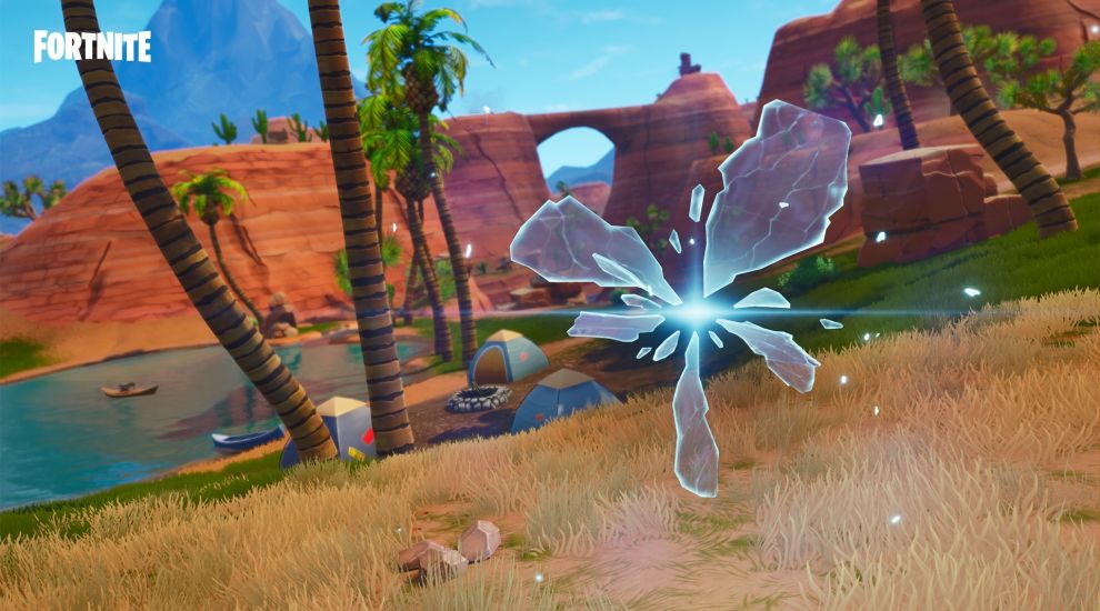 A mysterious cube is moving around Fortnite and no-one knows why