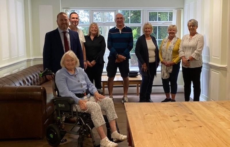 Power-assisted chair makes a wheel difference at dementia care home