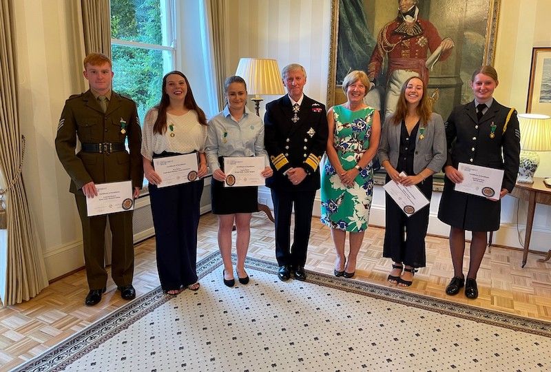 New Cadets awarded at appointment ceremony