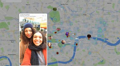 Snapchat’s Snap Map can now be viewed on the web