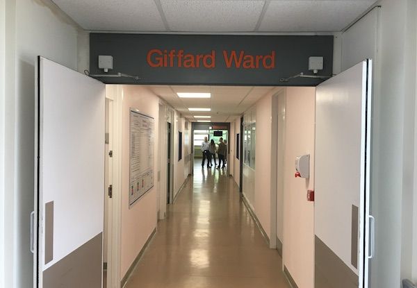 Newly refurbished Giffard Ward ready for patients