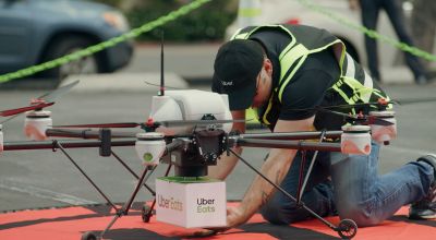 Uber Eats carries out test drone delivery with McDonald’s