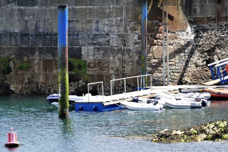 Alderney's pontoon now broken, 
